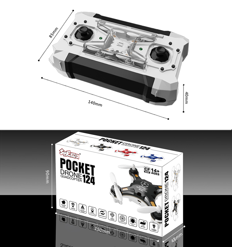 124_White_Pocket_Drone_One_Key_Switch_Controller_USB_Charger_Mini_RC_Quadcopter_RTF_11.jpg