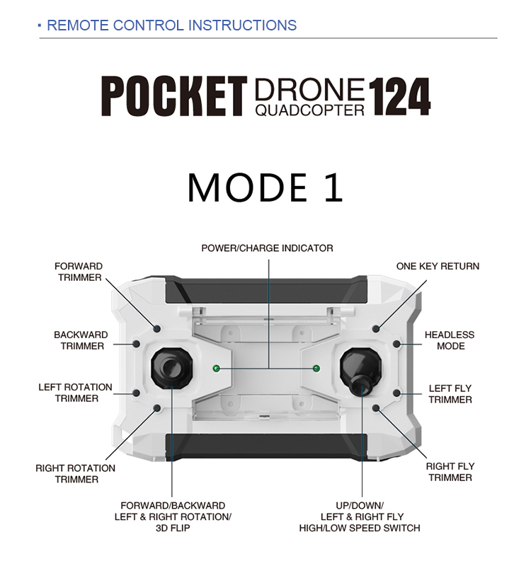 124_Blue_Pocket_Drone_One_Key_Switch_Controller_USB_Charger_Mini_RC_Quadcopter_RTF_04.jpg