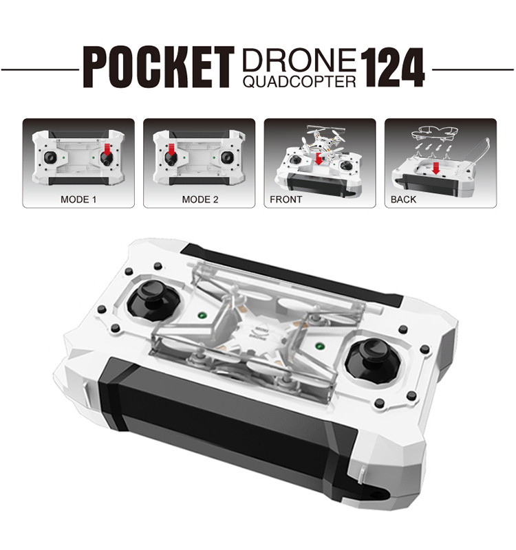 124_White_Pocket_Drone_One_Key_Switch_Controller_USB_Charger_Mini_RC_Quadcopter_RTF_02.jpg